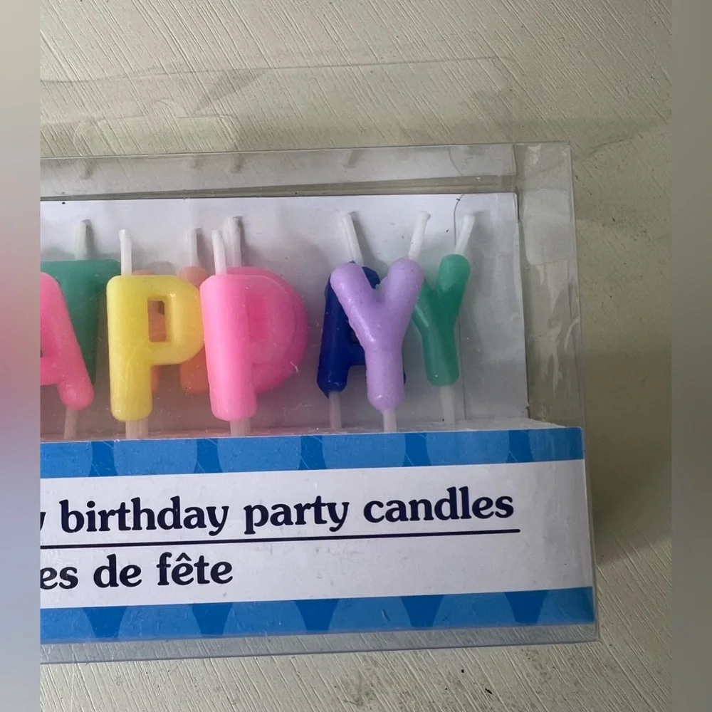 Brand New- HAPPY BIRTHDAY Candles